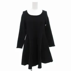 トゥービーシック TO BE CHIC ワンピース ミニ 長袖 黒