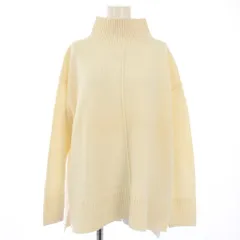 ダイアグラム グレースコンチネンタル Diagram GRACE CONTINENTAL 22AW リラクシールーズニットトップ ウール ハイネック セーター 36 長袖 アイボリー 0322443153 /TK