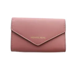 マイケルコース MICHAEL KORS カードケース 小物入れ レザー ロゴ ピンク ■GY18 /MQのサムネイル