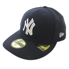 ニューエラ NEW ERA 59FIFTY ニューヨークヤンキース キャップ 帽子 ロゴ刺繍 紺 ネイビー /JS