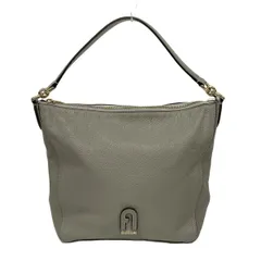 FURLA(フルラ) ショルダーバッグ - ライトグレー レザー