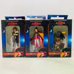 【未開封品】【３種セット】クイーンエメラルダス レジン製 リミテッドエディション クイーンエメラルダス ハーロック トチロー&トリさん フィギュア 松本零士 エイブルコーポレーション 日本製 レトロアニメ