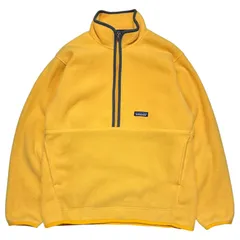 Patagonia(パタゴニア) 2001SS SYNCHILLA Half-Zip Fleece Pullover Jacketシンチラ ハーフジップ フリース プルオーバー ジャケット 25735 M イエロー 00's  ヴィンテージ