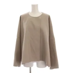 アドーア ADORE ノーカラー ジャケット ウール 38 グレー 531-9250909 /YMのサムネイル