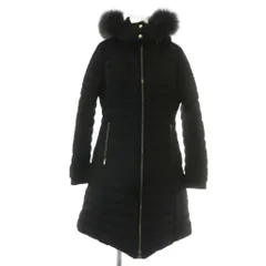 タトラス TATRAS 20AW CIMA ダウン コート アウター ウール シルク混 ラクーンファー フード ミドル ジップアップ 02 M 黒 ブラック LTAT20A4581-D /XZ ■GY18のサムネイル