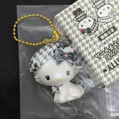 HELLO KITTY チャーミーキティ 51周年 モノクロ シークレット マスコット ストラップ