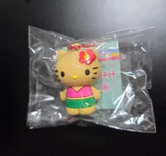 ハローキティ PVC タンニングキティ マスコット キーホルダー