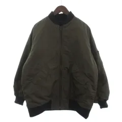 フレームワーク Framework MA-1 リバーシ ジャケット ブルゾン フルジップ キルティング 22-011-220-3060-4-0 緑 黒 ブラック カーキ 38