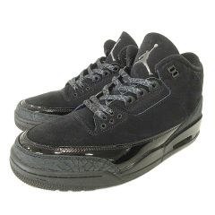 ナイキ NIKE Air Jordan 3 Retro Black Cat CT8532-001 スニーカー エアジョーダン3 ブラックキャット US10 28cm 黒 ブラック