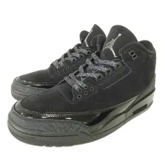 ナイキ NIKE Air Jordan 3 Retro Black Cat CT8532-001 スニーカー エアジョーダン3 ブラックキャット US10 28cm 黒 ブラック