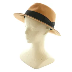 カシラ CA4LA × ノックス KNOX 中折れハット 帽子 ウール 58cm 茶 /MI ■OSのサムネイル