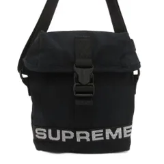 シュプリーム SUPREME フィールドサイドバッグ Field Side Bag ショルダーバッグ ロゴ 黒 ブラック ☆AA★