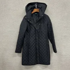 ポロラルフローレン カジュアル ロング キルティング ダウン コート アウター XS A02901