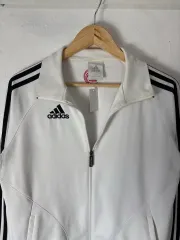 アディダス 白 トラックジャージ ジャージ