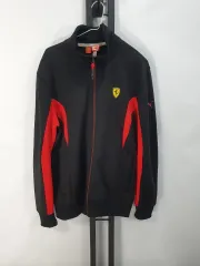 プーマ x Ferrari(フェラーリ) トラック ジャケット 起毛 ジップアップ L