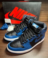 ナイキ エアジョーダン1 レトロ ハイ OG ダークマリーナブルー 中古品 size26.5㎝