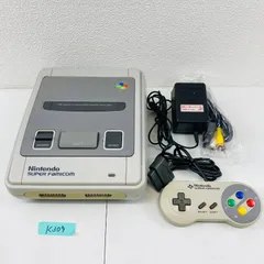 ◇K309【すぐに遊べるセット】Nintendo SUPER Famicom 1CHIP01 本体 コントローラー 互換AVケーブル ACアダプター セット 任天堂 ニンテンドー スーパーファミコン スーファミ SFC 据置型ゲーム機 第4世代