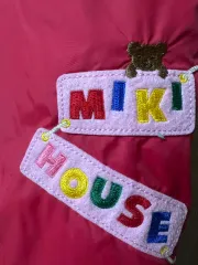 日本 キッズ ヴィンテージ ミッキーハウス リバーシブル ダウンベスト 120