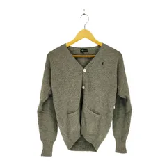 ラルフローレン RALPH LAUREN ポニー刺繍Vネックウールカーディガン レディース  150
