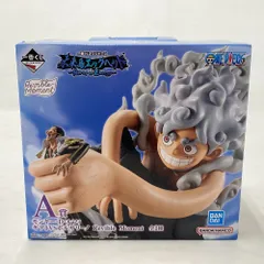 02w21474 一番くじ ワンピース 未来島エッグヘッド～Burst of Energy～ A賞 モンキー・D・ルフィ ギア5 VS ボルサリーノ Revible Moment フィギュア ※未開封品【中古品】