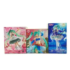 未使用 TAITO ３点 まとめ売り 初音ミク ARTIST MASTERPIECE  フィギュア