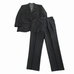 BURBERRY LONDON バーバリーロンドン BBD42-614-08 ストライプ柄 スーツセットアップ 3B グレー サイズAB6 L メンズ 【中古】