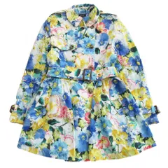 POLO RALPH LAUREN ポロラルフローレン フラワープリント トレンチコート アウター サイズ16 160/4 レディース  【中古】