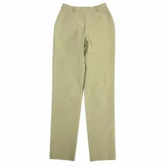 PRADA プラダ 1タック テーパードパンツ ストレッチ ベージュ サイズ42 L レディース 【中古】のサムネイル