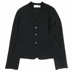 Max Mara マックスマーラ 白タグ クチートアマーノ テーラードジャケット3B ブラック サイズ38 S レディース 【中古】