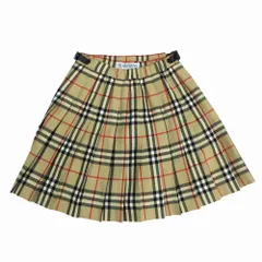 BURBERRYS バーバリーズ ノバチェック柄 巻きスカート ラップスカート サイズ120A ベージュ レディース 【中古】