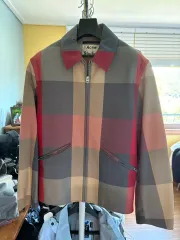 Acne Studios チェック柄 テーラードジャケット 34 57022c1ec25619ebc894e670a6ca3c