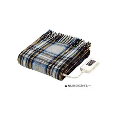 【新品・３営業日以内発送】【即納在庫品】椙山紡織 電気ひざ掛け チェック柄 グレージュ グレー 洗える 電気 肩掛け ひざ掛け 大判サイズ 軽量 日本製 ダニ退治機能 電気毛布 おしゃれ 洗濯機OK 洗濯可能 電気ブランケット  省エネ【沖縄離島販売不可】