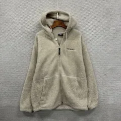 ニューバランス 刺繍 ロゴ シープスキン フリース フリース フード ジップアップ M A02909