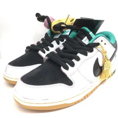 【中古】NIKE SB DUNK lOW PRO QS × CSEF White and Black 27.5cm HJ4132-100[66]