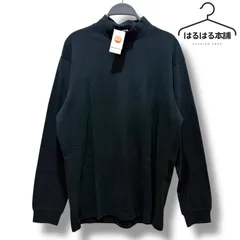 訳あり　ユニクロ／UNIQLO／ヒートテック／大きいサイズ／黒／ブラック／長袖／無地／シンプル／カジュアル／未使用タグ付き／XXL