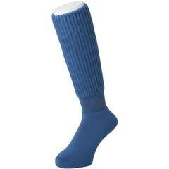 【新品・3営業日以内発送】【即納在庫品】オカモト 靴下サプリ まるでこたつソックス MEN アッシュブルー 25～27cm 靴下 メンズ ソックス あったか靴下 冷え取り あったかグッズ ルームソックス あったかソックス ぽかぽか冷えと【沖縄離島販売不可】