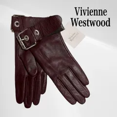 新品未使用　vivienne westwood ブラウン レザー 手袋 24cm 2025年最新】vivienne westwood 手袋 レザーの人気アイテム - メルカリ