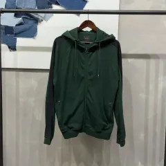 ZARA ザラ カジュアル 袖LINE フードジップアップ ジャケット