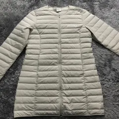 レディース M @ DISCOVERY ネックリース 軽量 グース ロング ダウン