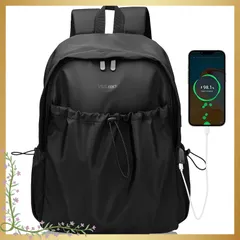 [Vulmoon] リュック メンズ 大容量 おしゃれ 軽量 USB充電ポート 防水 15.6インチ PC リュックサック 通学 通勤 1