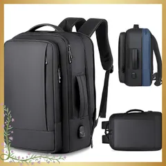 [VENDAGO] リュック ビジネスリュック 拡張 3way メンズ 大容量 防水 バックパック リュックサック ビジネスバッグ 軽量 多機能 通勤 ビジネス 出張 アウトドア 旅行 通学 通勤用 おしゃれ 人気 0