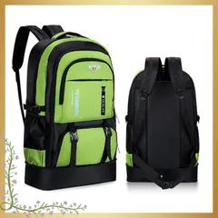 [Techlife] バックパック メンズ レディース 大容量 約50L リュックサック 登山 拡張 撥水 多機能 出張 旅行 通勤 通学 防災 キャンプ用 ビジネスリュック 男女兼用 登山リュック 0