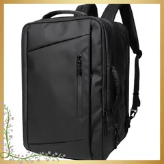 [EXCITECH Biz] ビジネスリュック 登山リュック 防水 止水ファスナー 撥水加工 ビジネスバッグ 39L 大容量 2way マチ拡張 17インチ PC 通勤 バックパック 出張 旅行 メンズ ギフト プレゼント 0