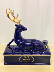 ハイン　EXTRA HINE & XO HINE 　鹿ボトル瓶セット ハイン EXTRA HINE & XO HINE 鹿ボトル瓶セット