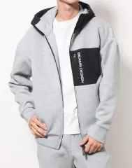 BEAMS&TIGORA ティゴラ ビームスデザイン テックスウェット フルジップアップ パーカ L 105
