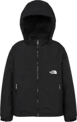 ザ・ノース・フェイス THE NORTH FACE アウトドア キッズ コンパクトノマドジャケット ジュニア 子供服 アウター パーカー 保温 撥水 防風 通学 外遊び 普段着 キャンプ シンプル フード取り外し可能  NPJ72551 K ブラック