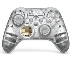 [New] [Genuine] Xbox Wireless Controller (Ghost Cipher) Skeleton Series Xbox QAU-00159