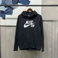 (100) ナイキ SB ストリート プリンティング 起毛 フード Tシャツ