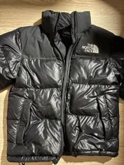 THE NORTH FACE ザノースフェイス ヌプシダウンジャケット onball リアルブラック