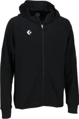 コンバース CONVERSE バスケット アクティブジャージ ジャケット トップス パーカー 長袖 ジップアップ メンズ レディース バスケ ミニバス チーム 部活 トレーニング 練習 プラクティス  CB231251 1900 ブラック